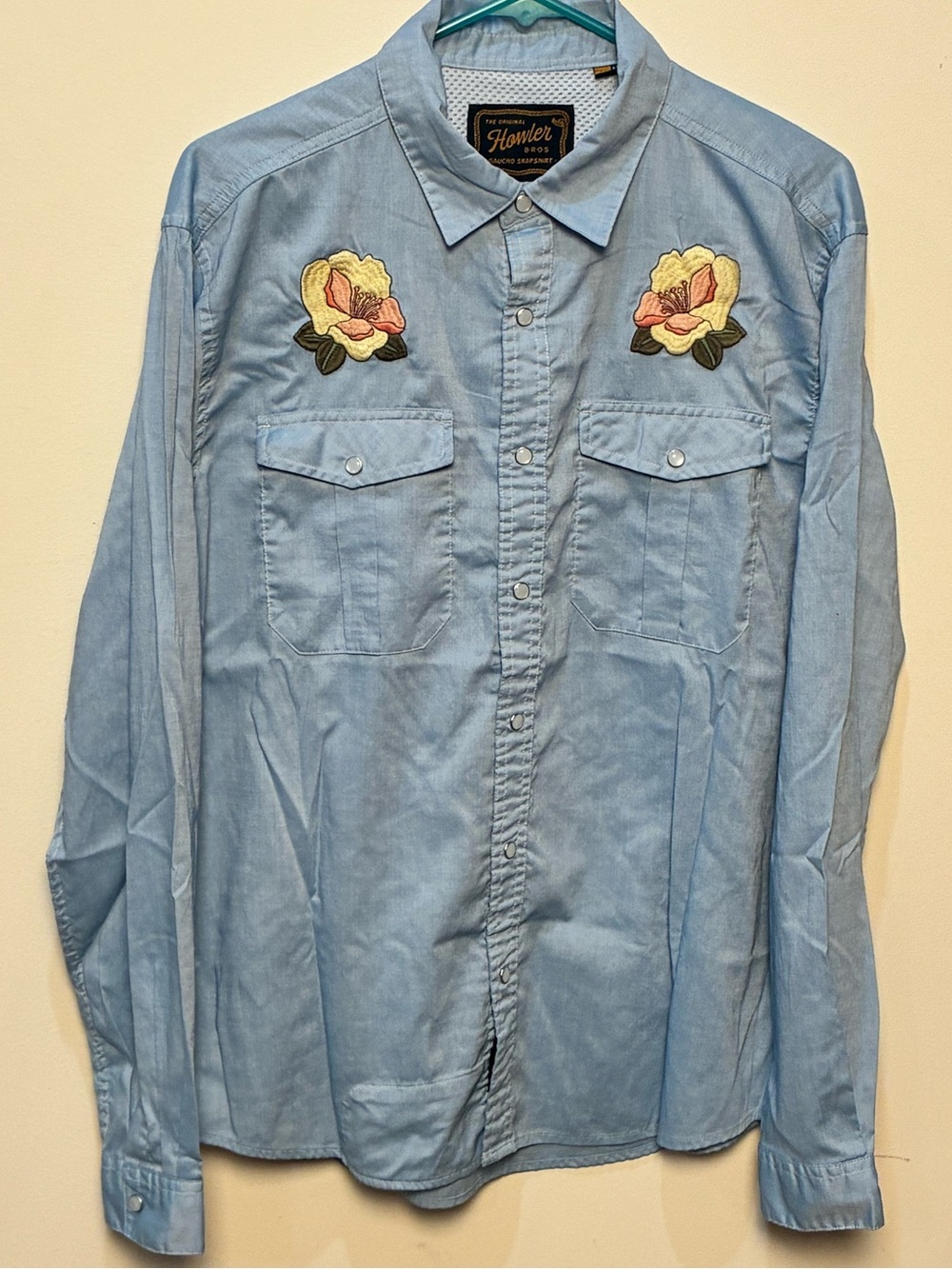 HOWLER BROTHERS - Yellow Hibiscus Flower Gaucho -  size Medium